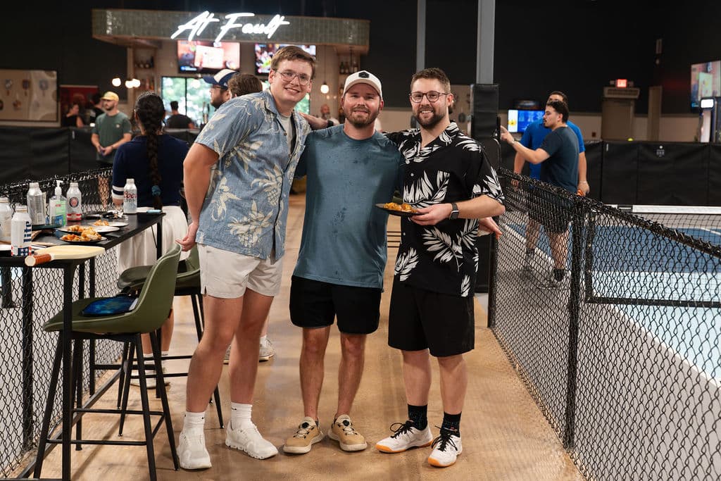 Team at At Fault venue